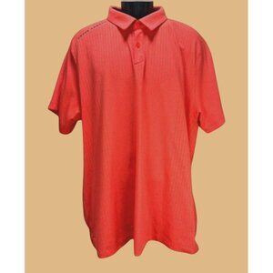 Under Armour Mens HeatGear Pink Polo XXL